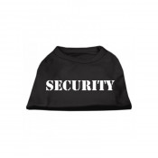 Camiseta Security negro Talla XL XXX